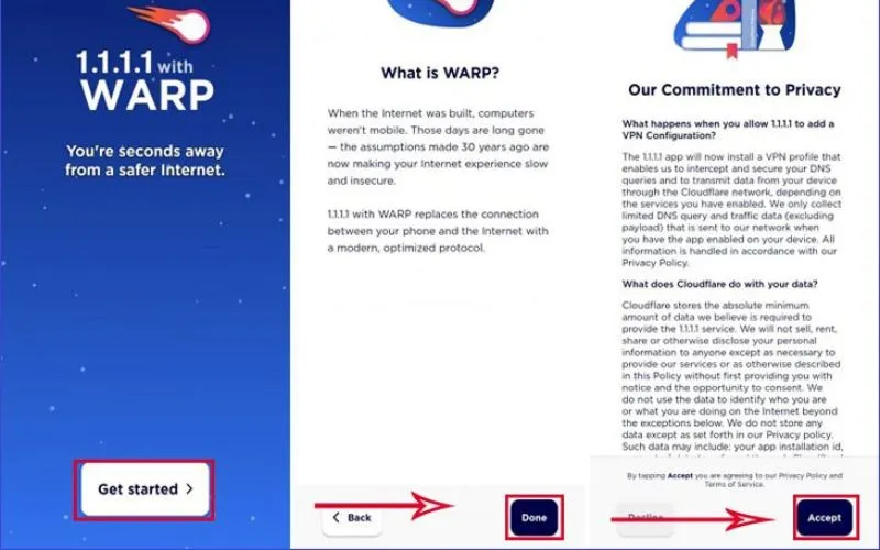 Install Cloudflare WARP on your phone